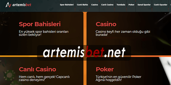 Artemisbet Güvenilir Bahis Sitesi