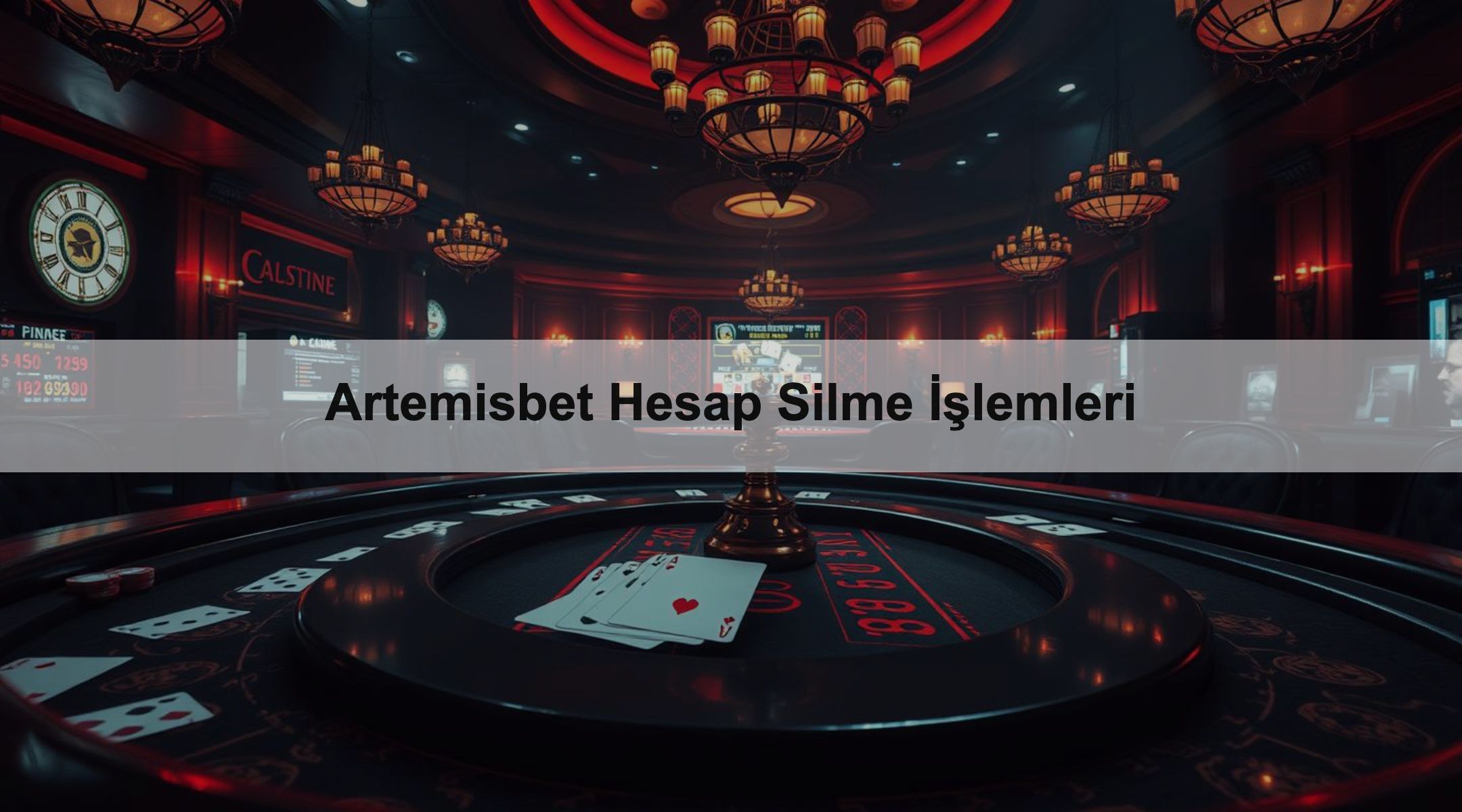 Artemisbet Hesap Silme İşlemleri