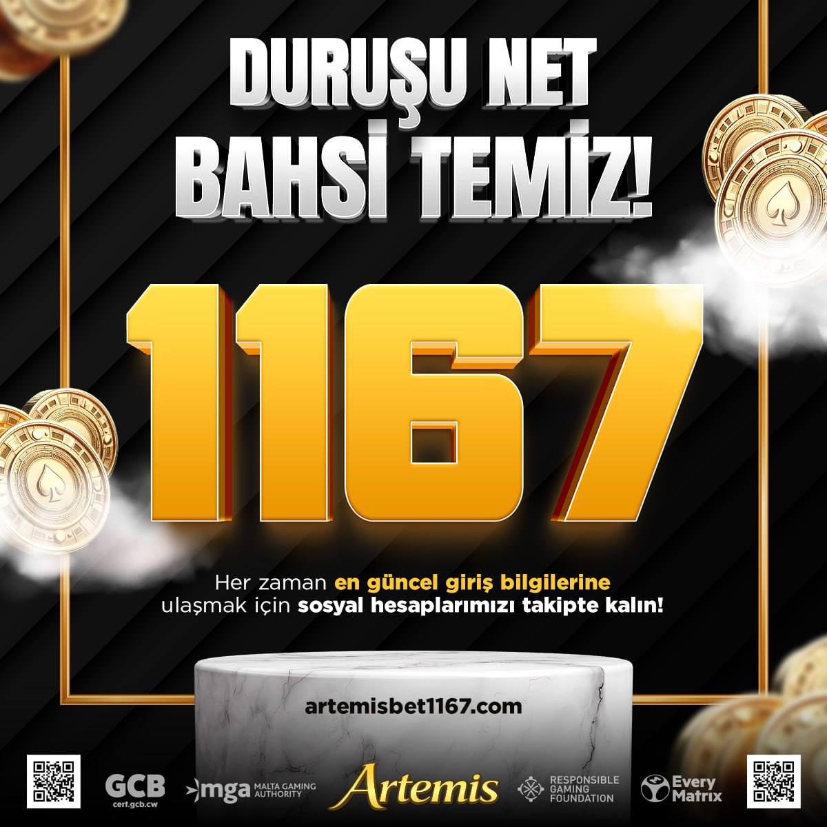 Artemisbet Yeni Giriş Adresi artemisbet1167.com oldu